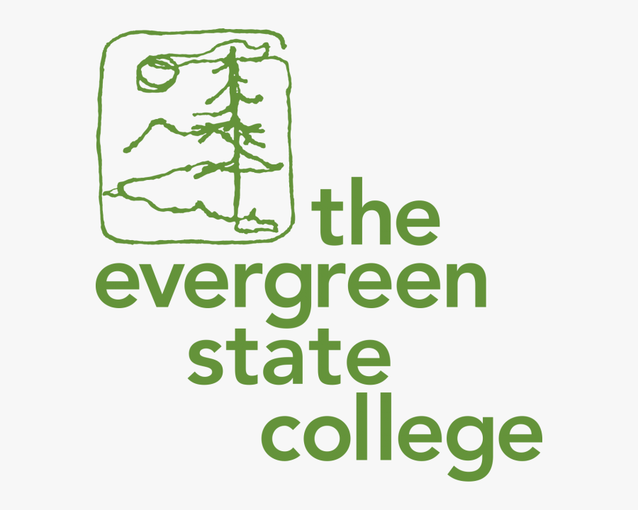 Evergreen Community College Logo, Transparent Clipart