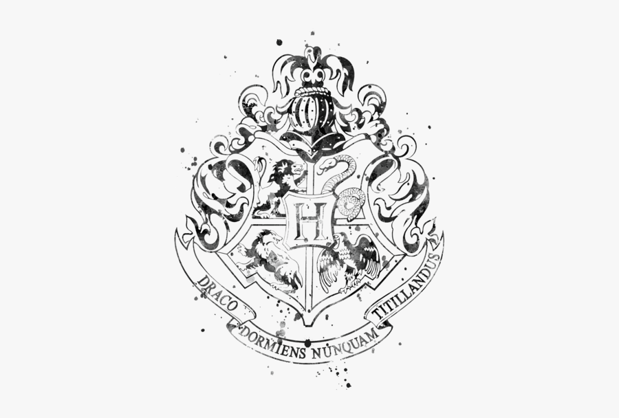 Hogwarts Images Black And White, Transparent Clipart
