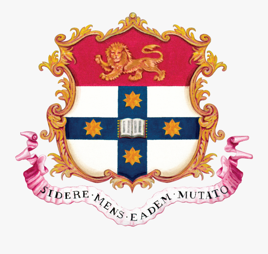 The Current Version Of Our Ceremonial Univeristy Arms - University Of Sydney Degree, Transparent Clipart