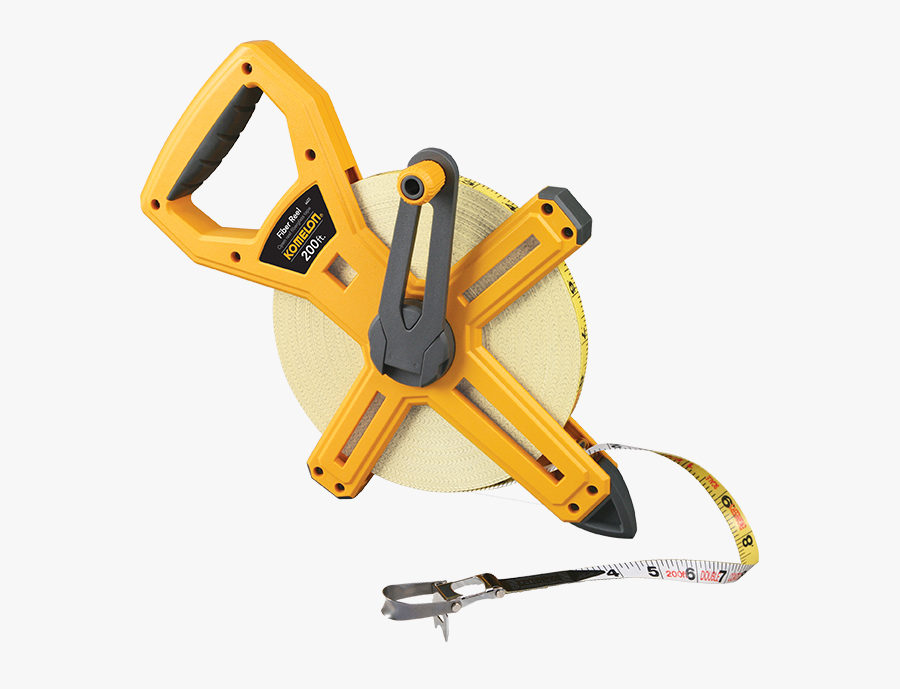 50m Fiberglass Tape Measure, Transparent Clipart