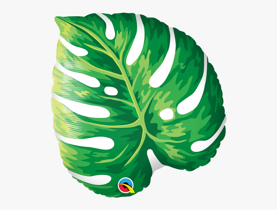 21 - Tropical Leaf, Transparent Clipart