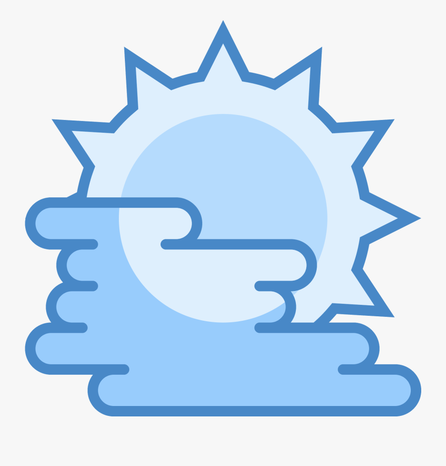 Transparent Fog Clipart - Weather Fog Icon, Transparent Clipart