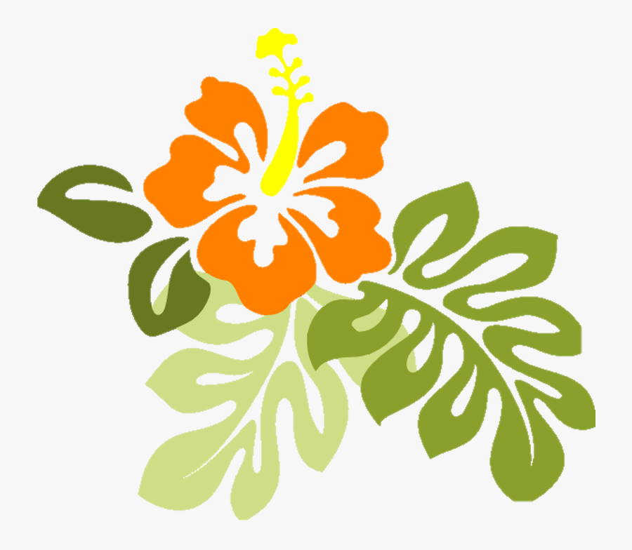 Transparent Background Hibiscus Flower Clipart, Transparent Clipart