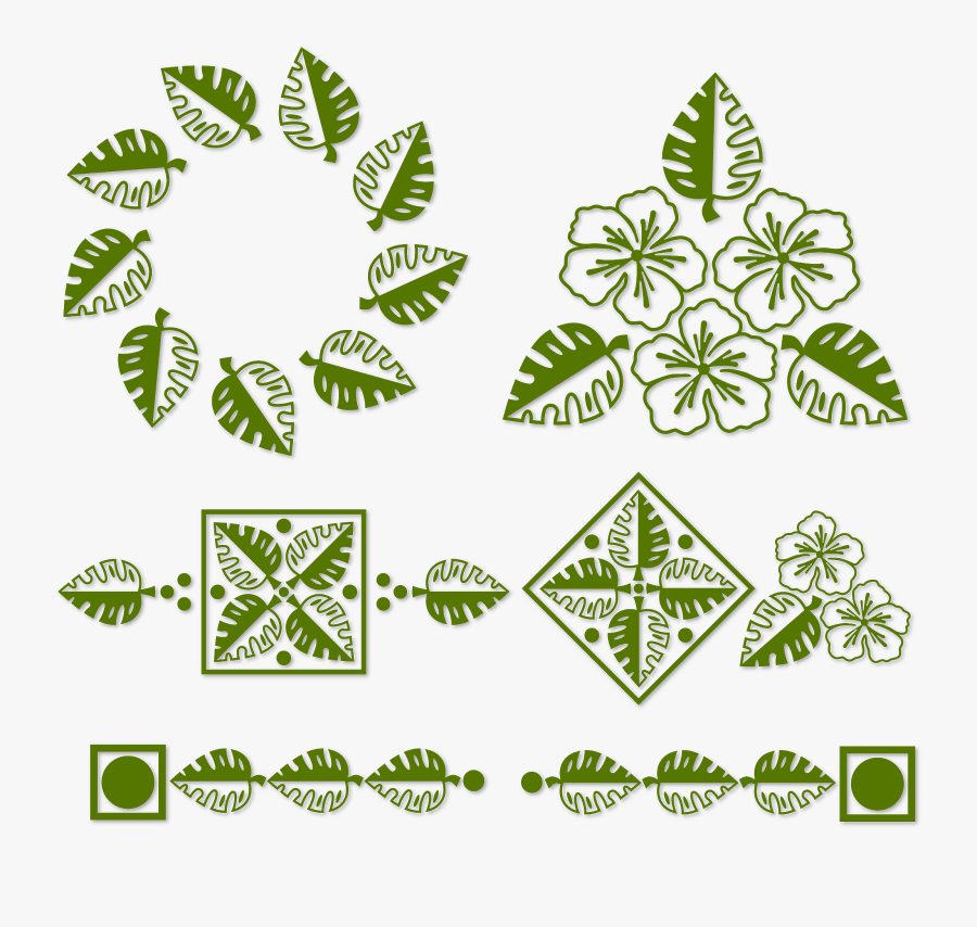 Palm Leaves Clip Art, Transparent Clipart
