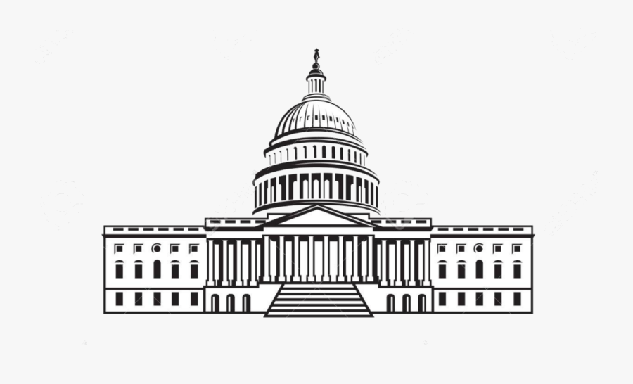 Logo - Washington Dc Capitol Building Drawing , Free Transparent Clipart - ...