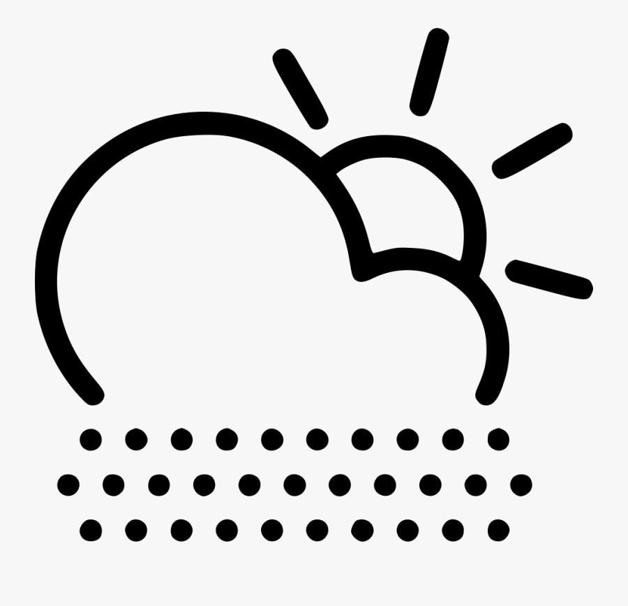 Day Fog Cloud Sun - Icon Wind Rain Free, Transparent Clipart