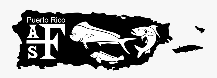 Black Puerto Rico Island, Transparent Clipart