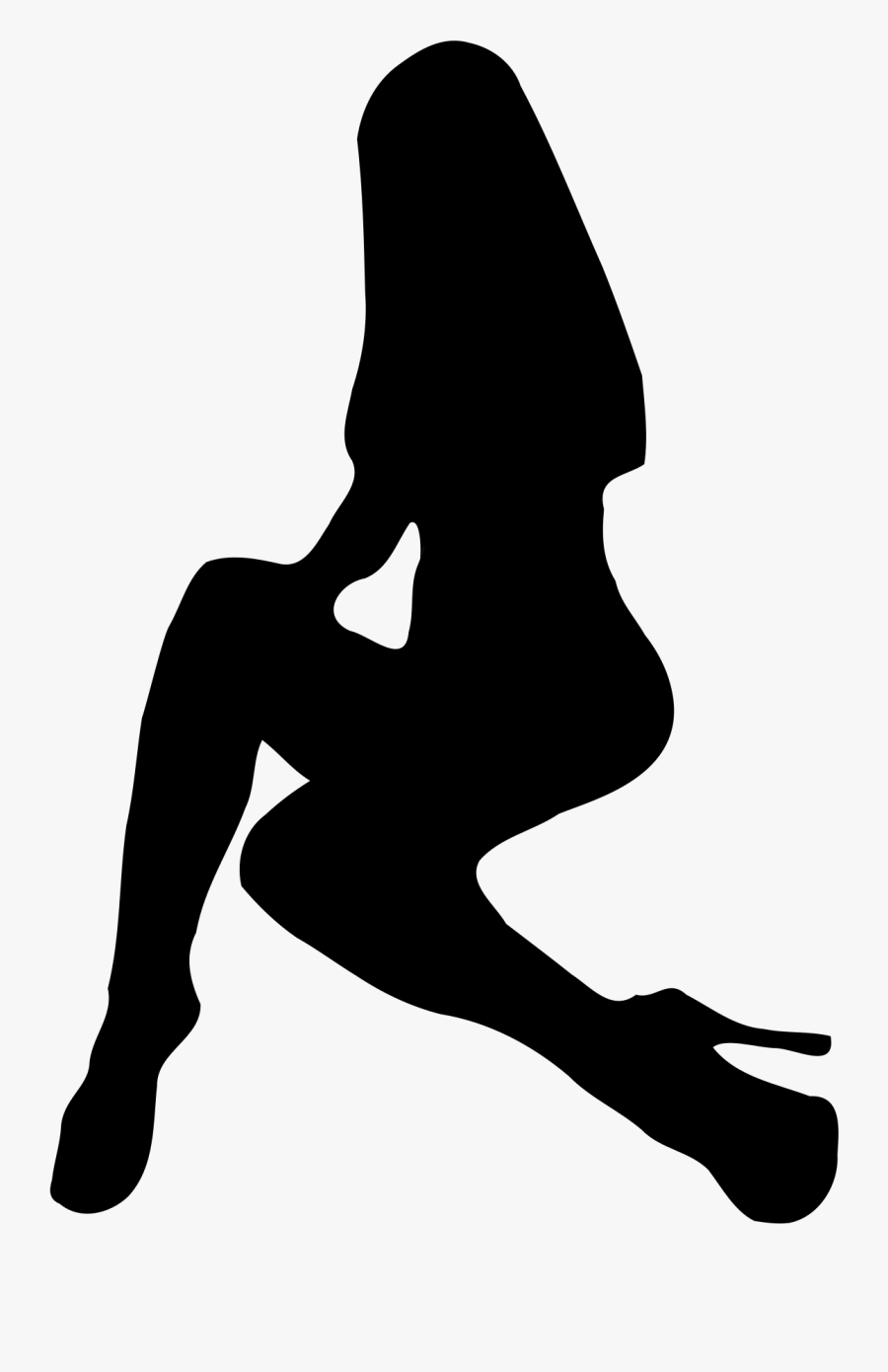 Woman Silhouette 50 Png Clip Arts - Png Transparent Woman Sitting Png Silhouette, Transparent Clipart