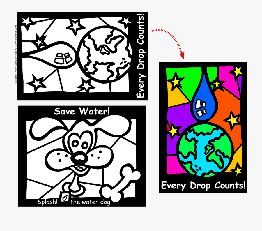 Water Conservation For Kids, Transparent Clipart