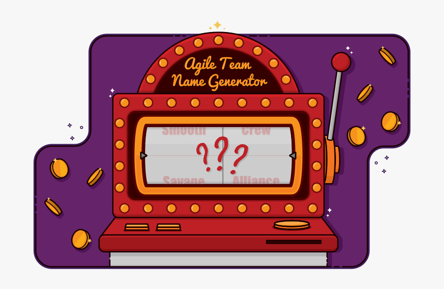 An Agile Team Name Generator - Cartoon, Transparent Clipart