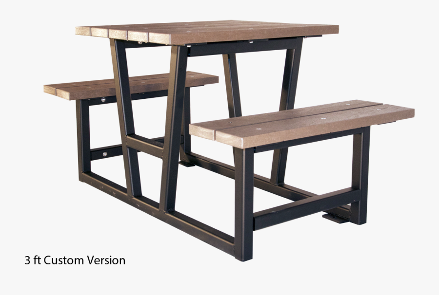 Picnic Table, Transparent Clipart