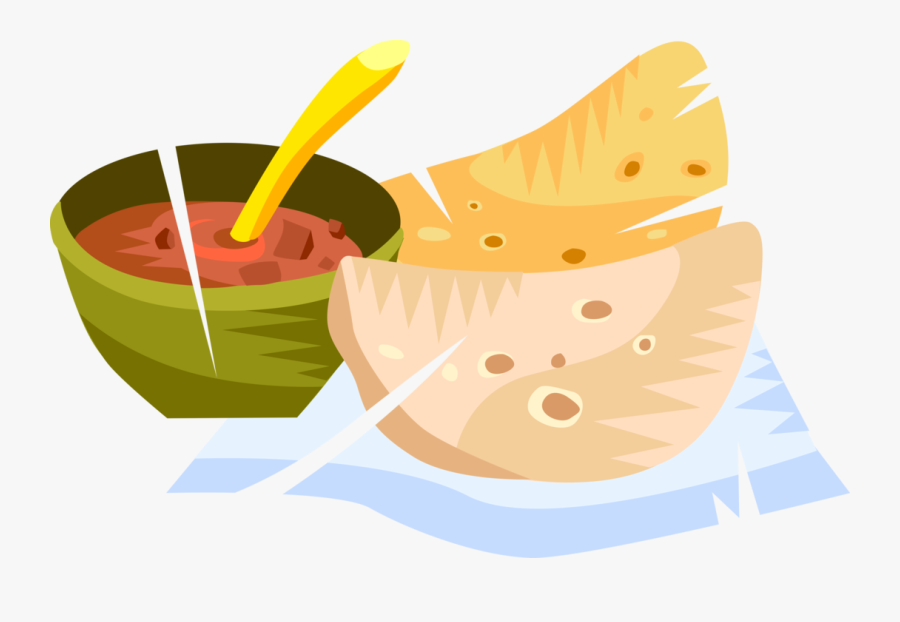 Vector Illustration Of Bowl Of Chili Con Carne With, Transparent Clipart