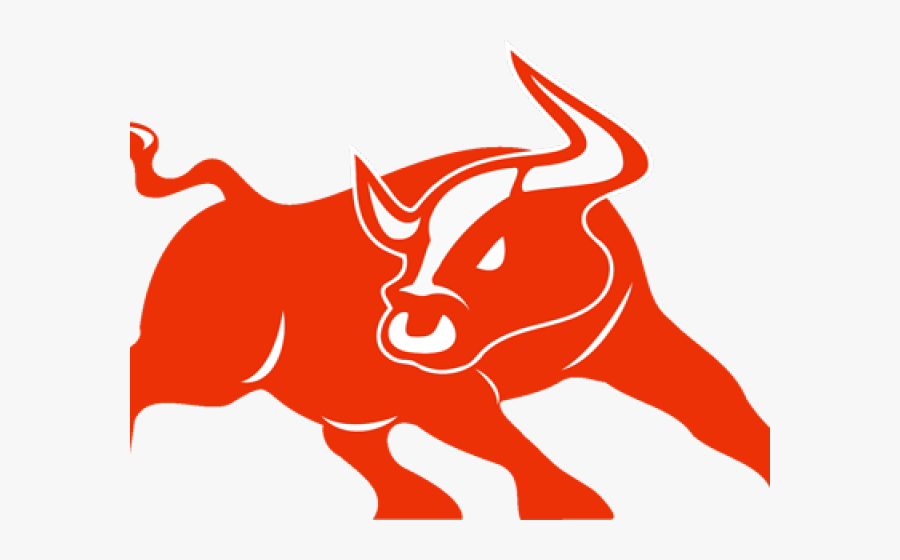 Bull Wall Street Clip Art - Wall Street Bull Logo, Transparent Clipart