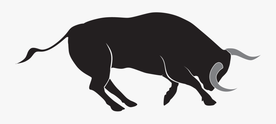 Bull Png Transparent Free Images - Charging Bull Clipart Transparent, Transparent Clipart