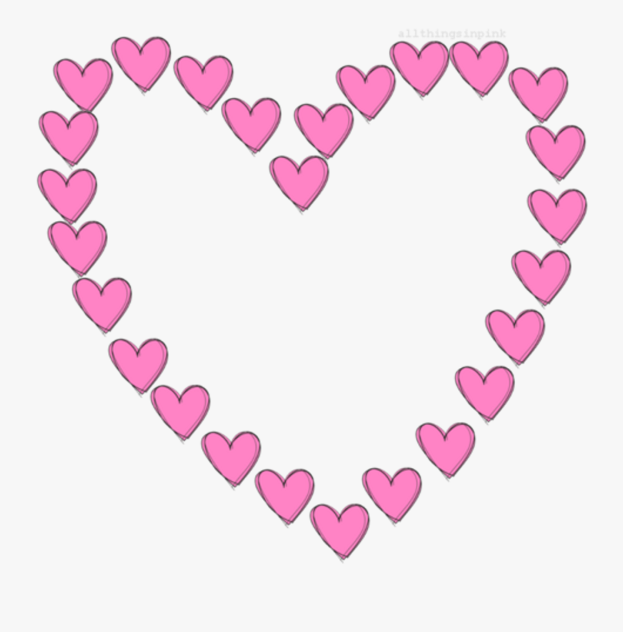 Png Hearts Tumblr Overlay , Free Transparent Clipart - ClipartKey.