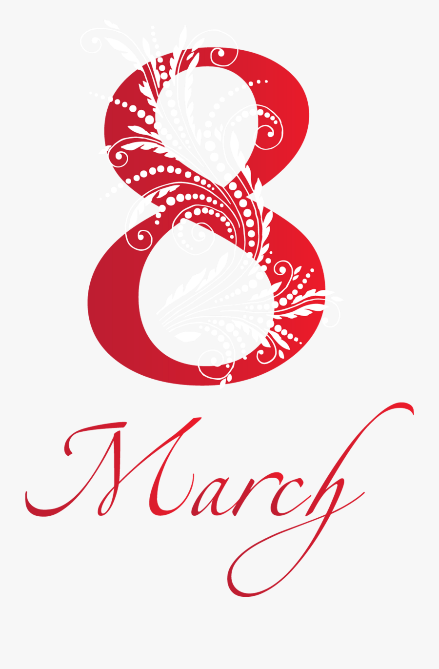 Download 8 March Png Clipart - 8 March Women Day, Transparent Clipart