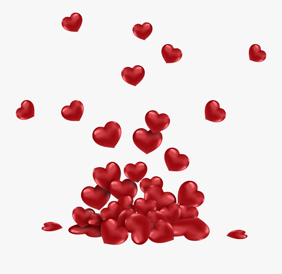 Bunch Of Hearts Png, Transparent Clipart
