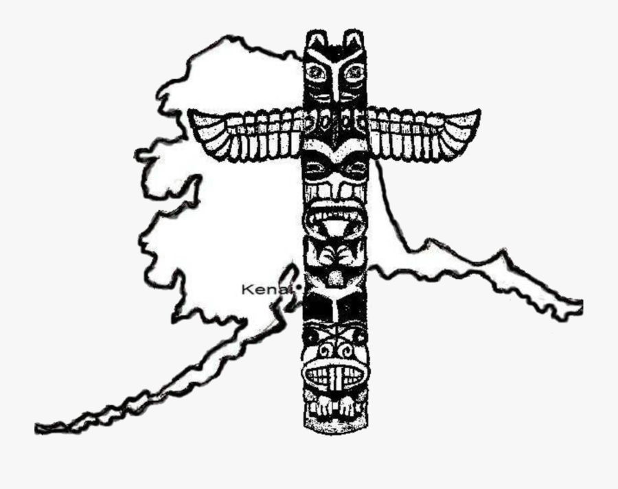 Totem Tracers Genealogical Society, Alaska - Illustration, Transparent Clipart