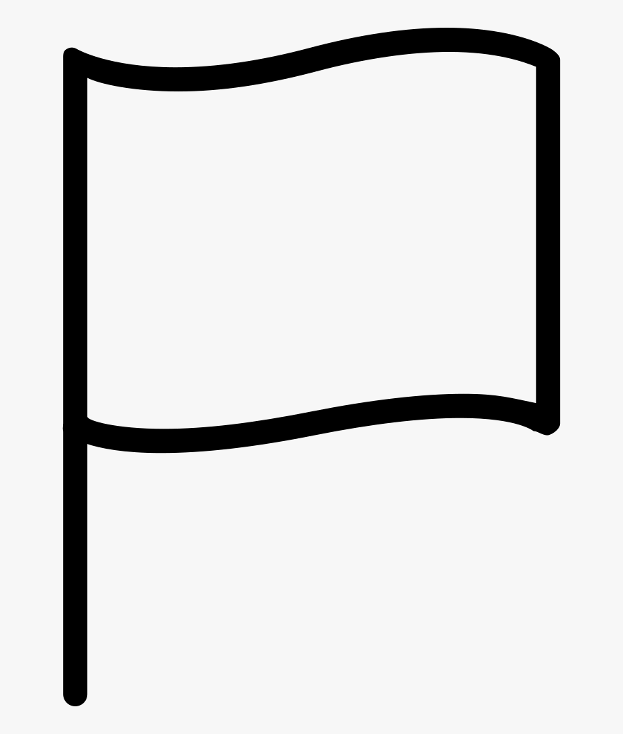 Red Flag, Transparent Clipart