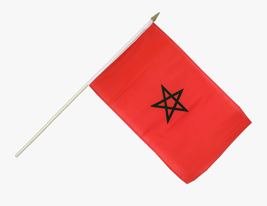 Hand Waving Flag - Soviet Union Flag On A Stick, Transparent Clipart