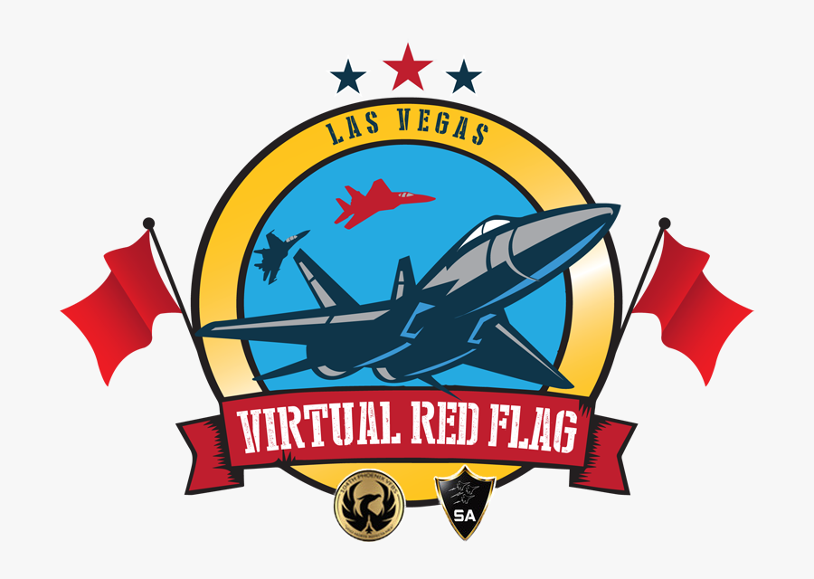 Virtual Red Flag 800px - Emblem, Transparent Clipart