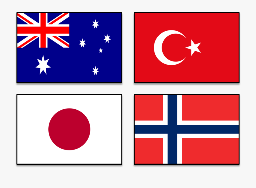 Clip Art Red Flag With Blue Cross National Flag Of Australia , Free