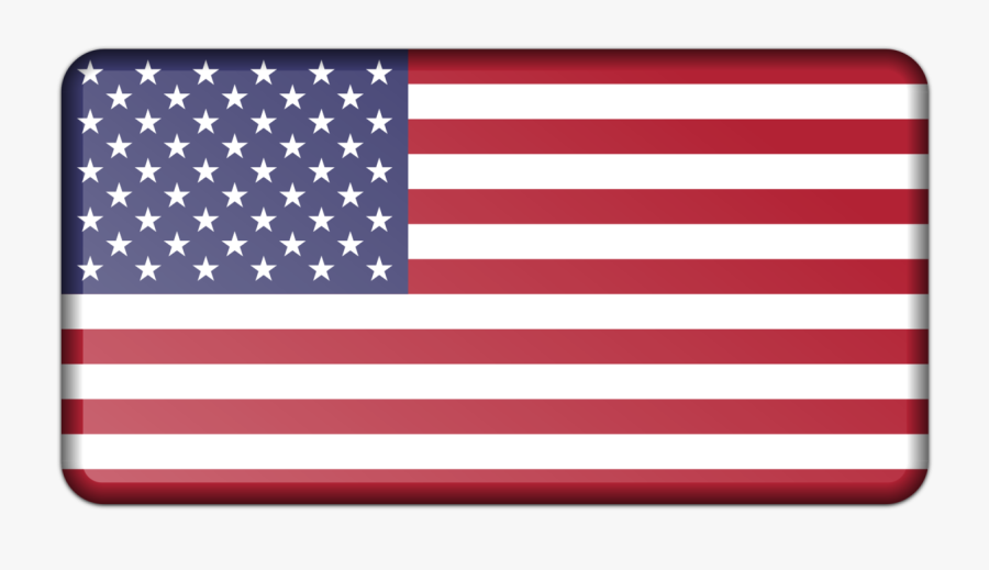 Flag,red,flag Of The United States - English American Flag Language, Transparent Clipart