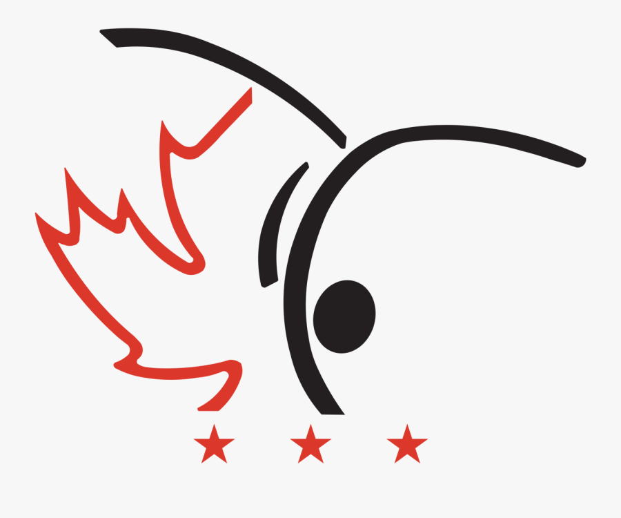 Can Am Gymnastics Logo, Transparent Clipart