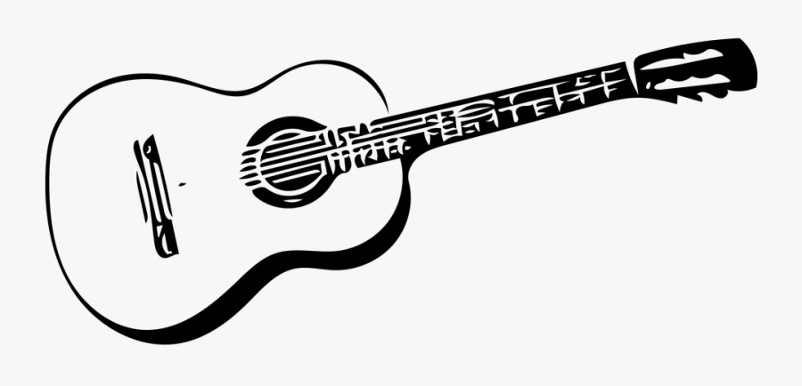 Guitar, Music, Strings - Gitar Vektörel Png, Transparent Clipart