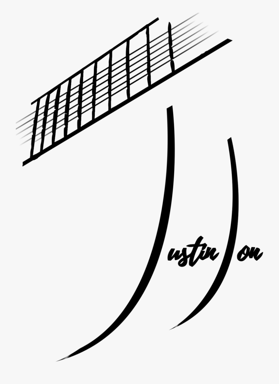 Guitar Clip Art Black And White, Transparent Clipart