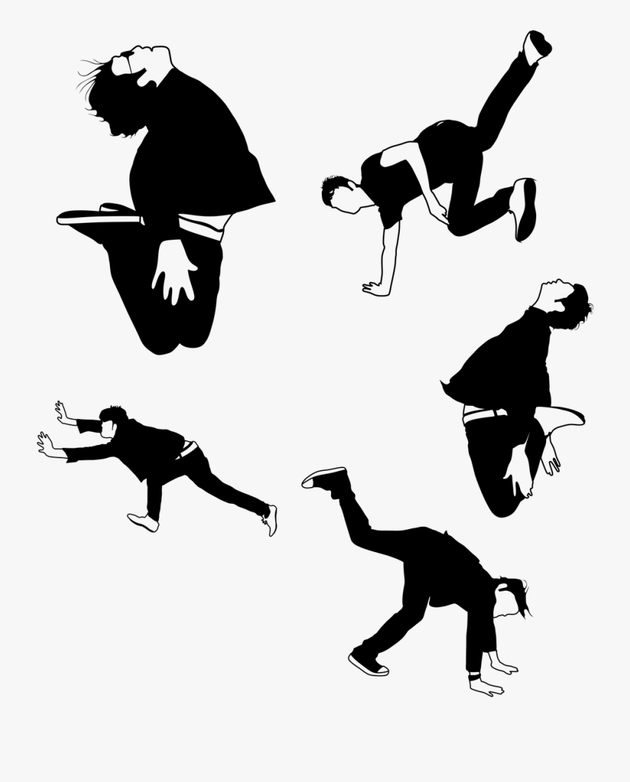 Dance Modern Dancing Free Picture - Scalable Vector Graphics, Transparent Clipart
