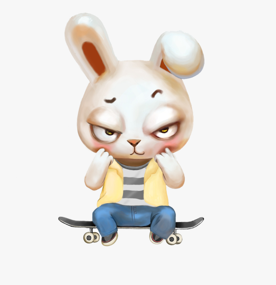 Easter Bunny Rabbit Download - Rabbit, Transparent Clipart
