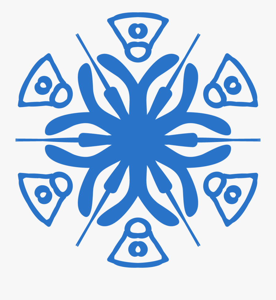 Snowflake Clip Art, Transparent Clipart