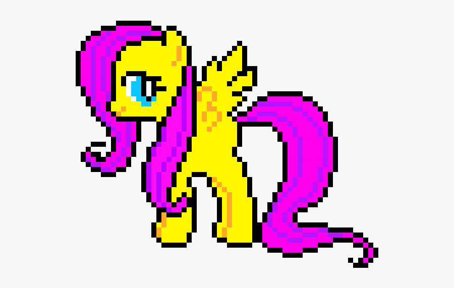 Pixel Art Little Pony, Transparent Clipart