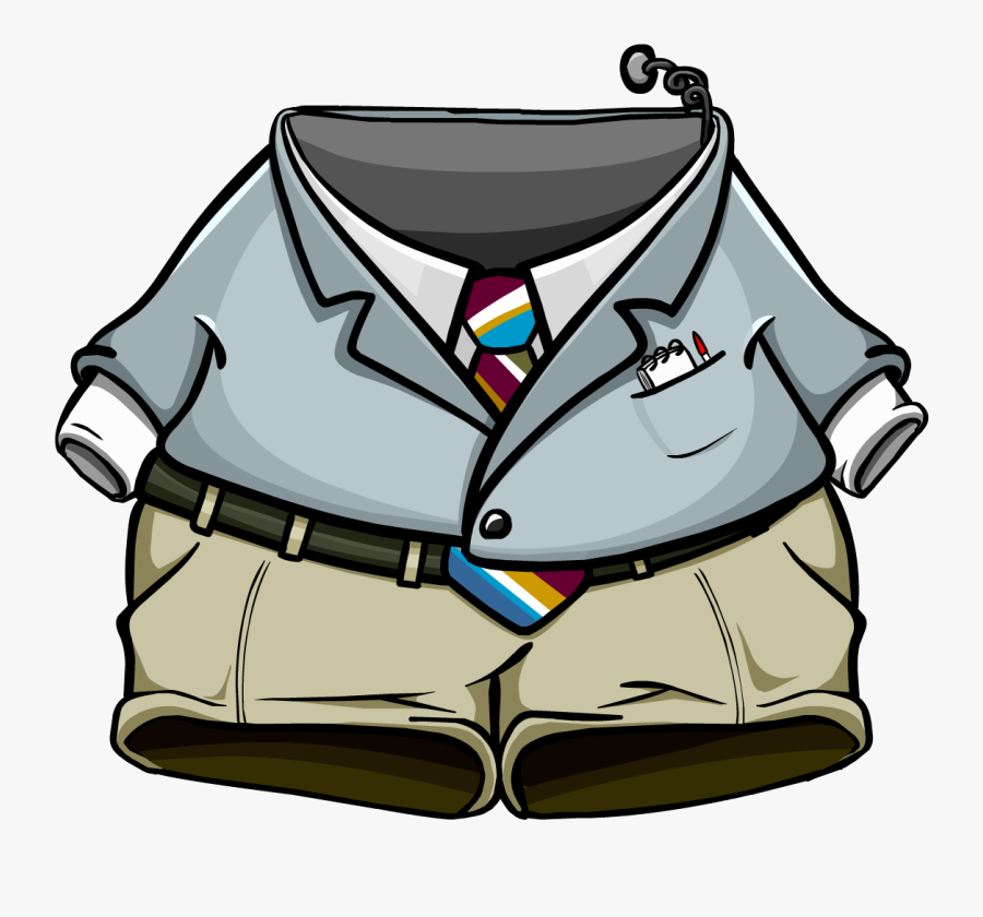 Reporter Outfit Icon - Illustration, Transparent Clipart