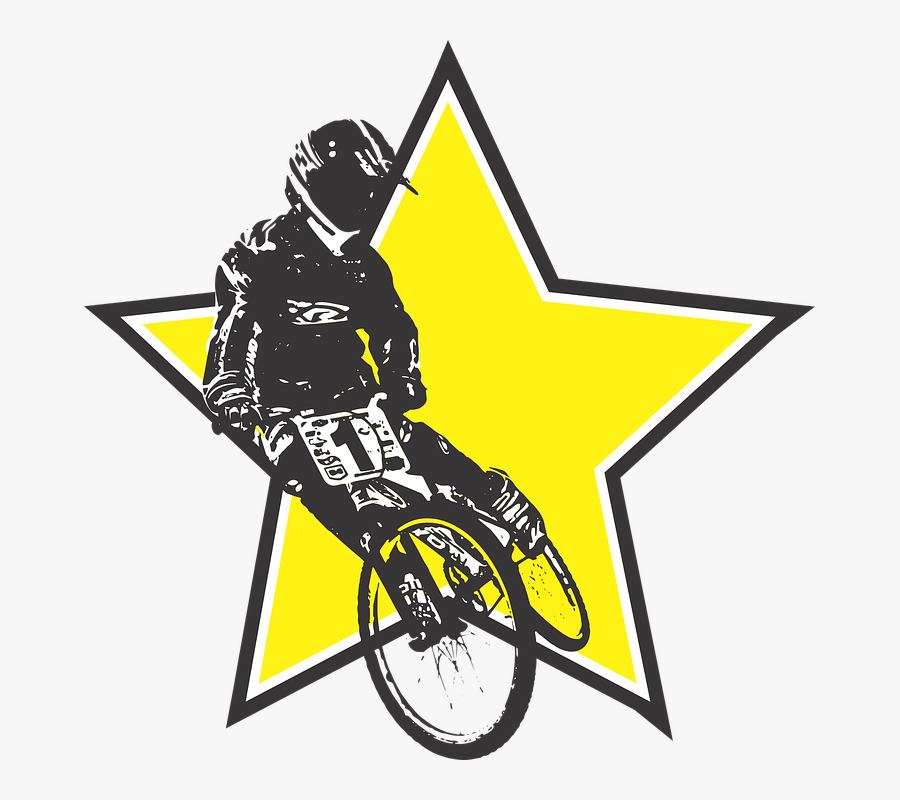 Bmx, Racing, Cycling, Race, Bike, Bicycle, Rad - Ribbon Design For Awards, Transparent Clipart