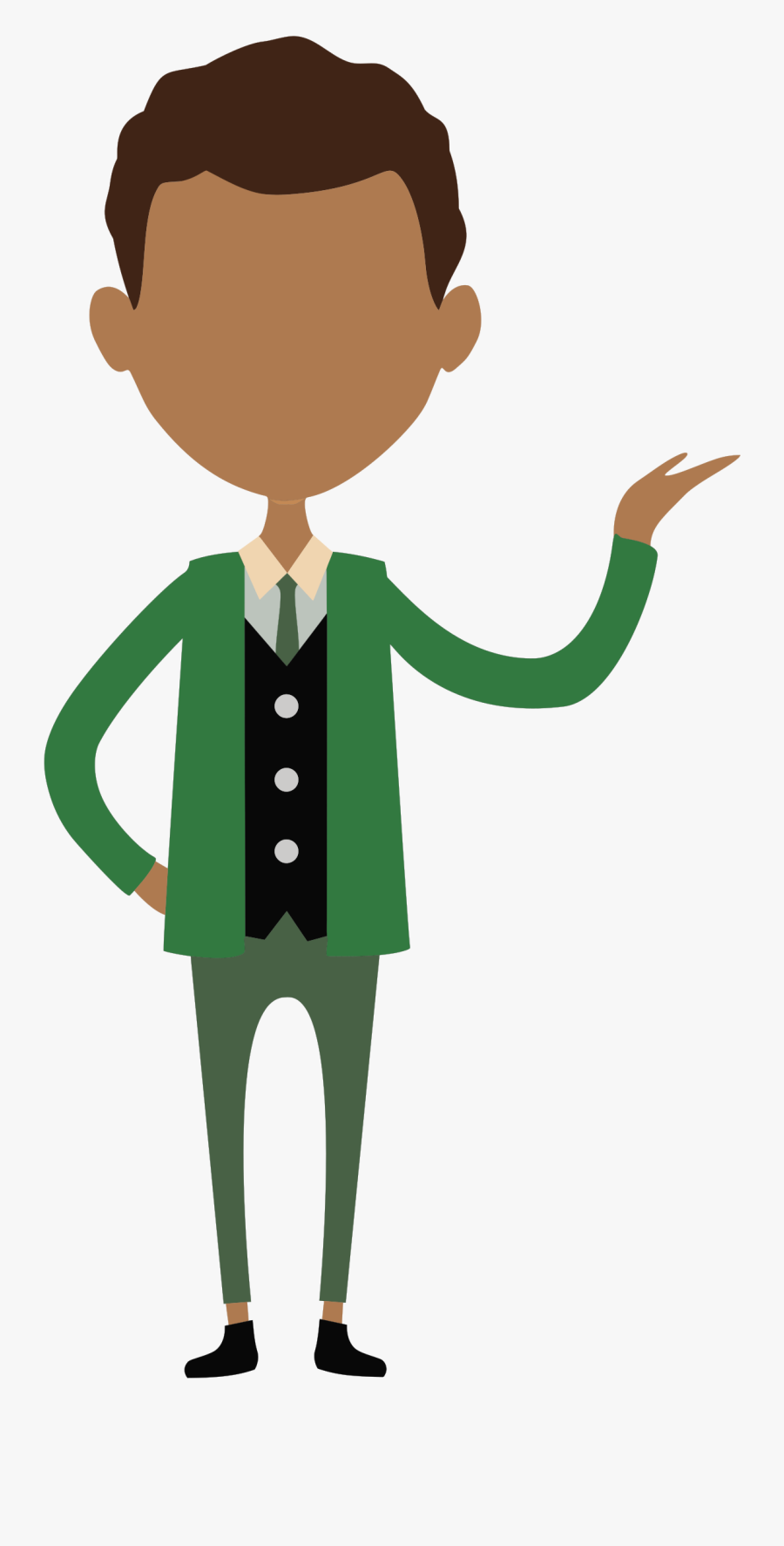 African Businessman - Development History Of Computer, Transparent Clipart