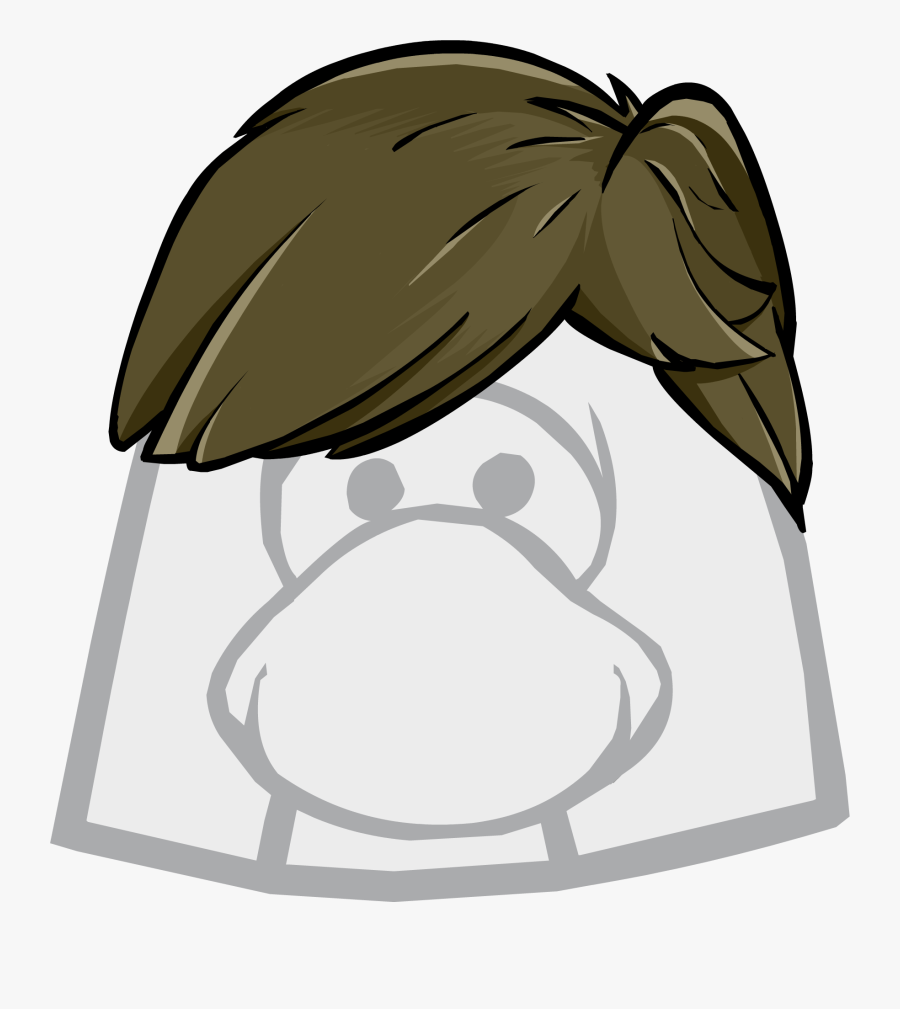Club Penguin Wiki - Club Penguin Elvis Hair, Transparent Clipart