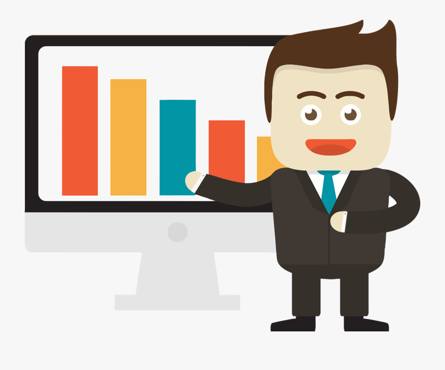 Clipart Of Commerce, Consulting And Expenses - Business Man Icon Png, Transparent Clipart