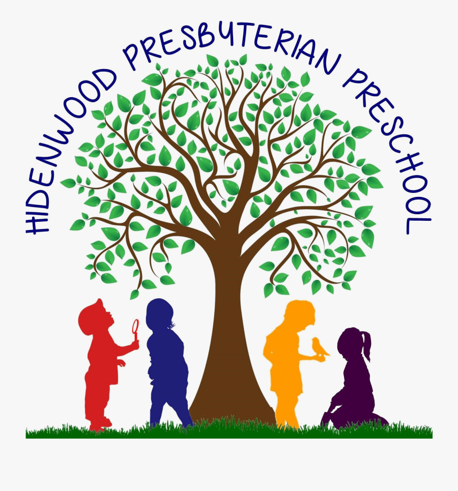 Hidenwood Presbyterian Preschool - Family Tree Free Clipart With Roots, Transparent Clipart