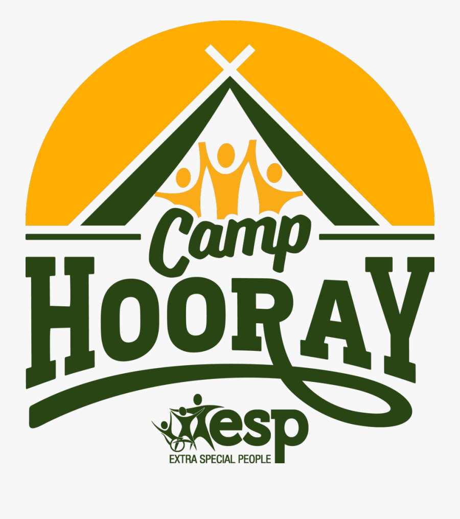 Camp Hooray Logo, Transparent Clipart
