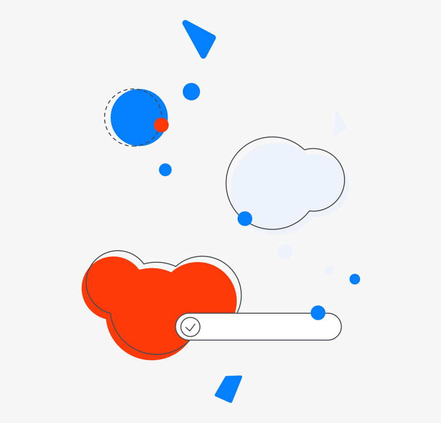 Some Overlapping Illustrations And A Search Bar, To, Transparent Clipart