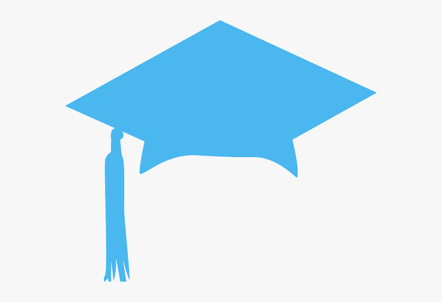 Silhouette Of Graduate Cap, Transparent Clipart