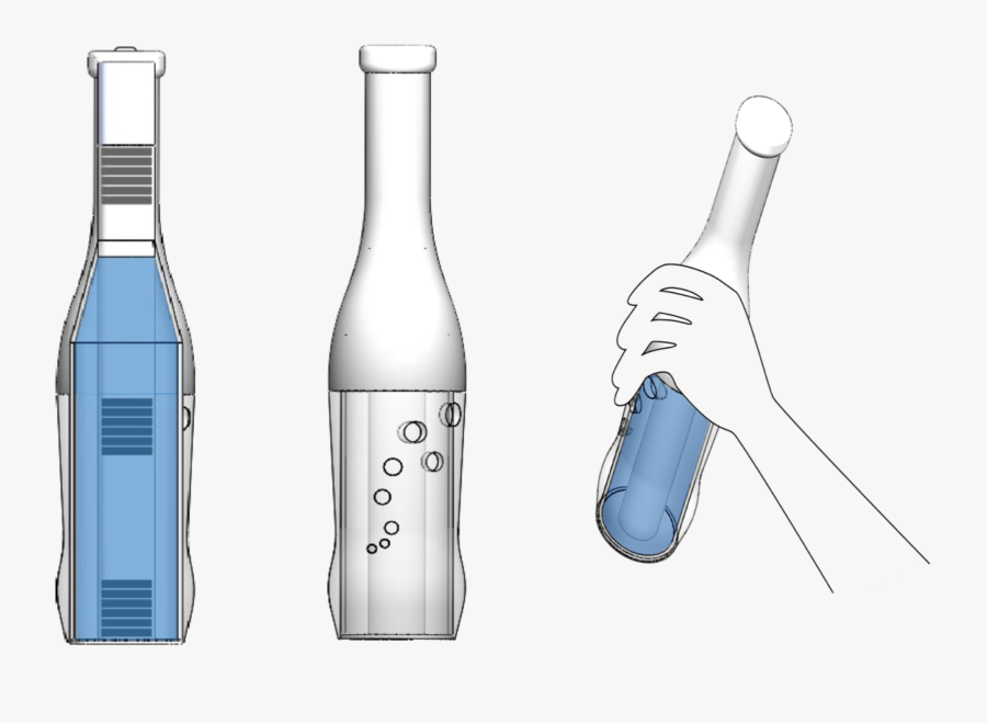 Glass Bottle, Transparent Clipart