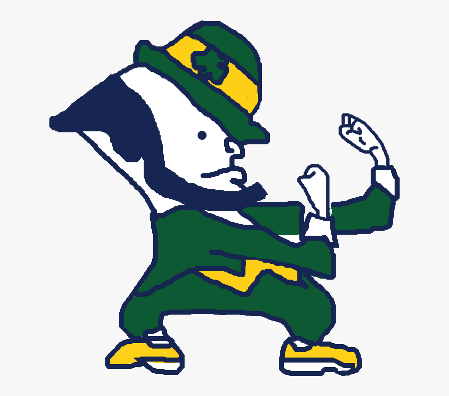 Http - //i - Imgur - Com/b8wmk0s - Notre Dame Fighting - University Of Notre Dame, Transparent Clipart