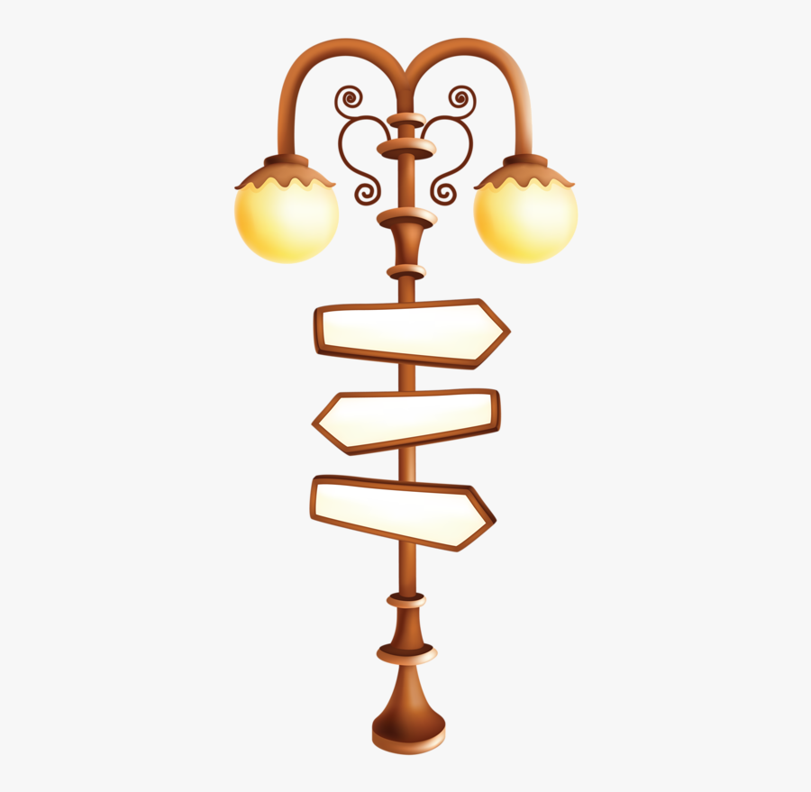 Lamppost Clip Art Blank - Street Light, Transparent Clipart