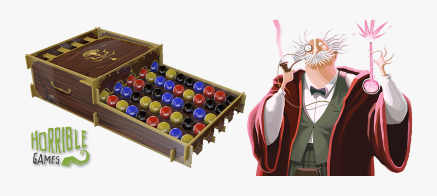 Professor Albedus Humblescore - Potion Explosion Logo, Transparent Clipart