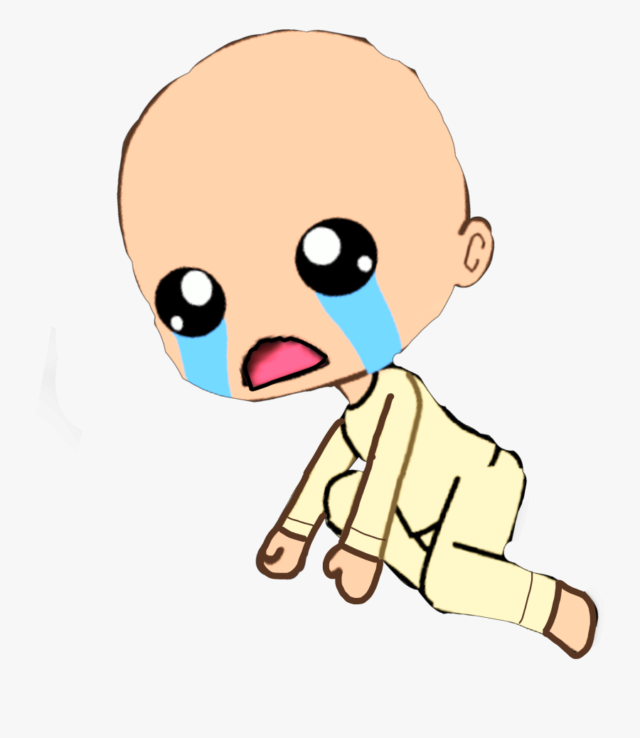 #cryingbaby #gacha #sad #waaah #aww #baby #crying #sosad - Cartoon, Transparent Clipart