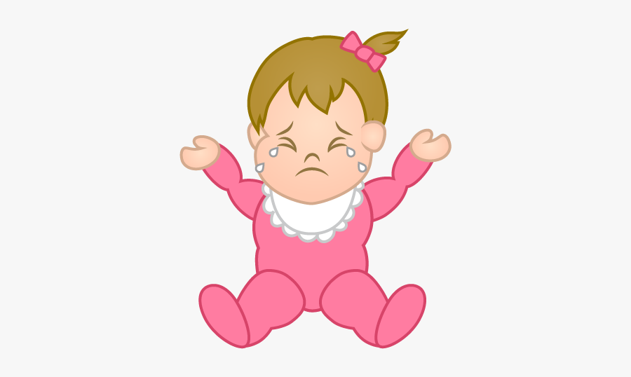 Clip Art Free Girl Baby Image - Cartoon, Transparent Clipart