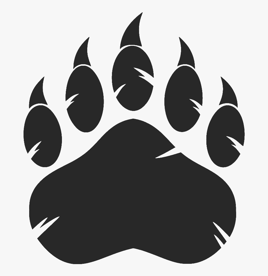 American Black Bear Paw Royalty-free Clip Art - Bear Paw Logo, Transparent Clipart